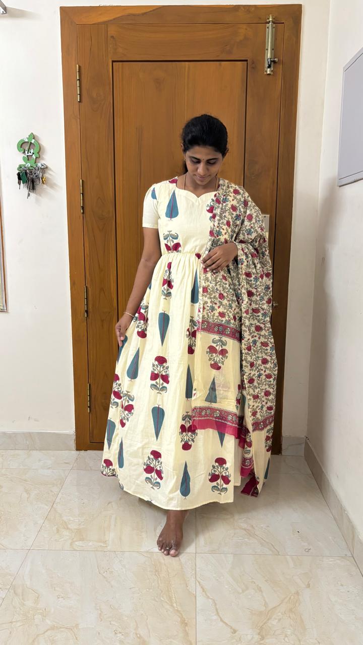 COTTON DUPATTA MAXI 004