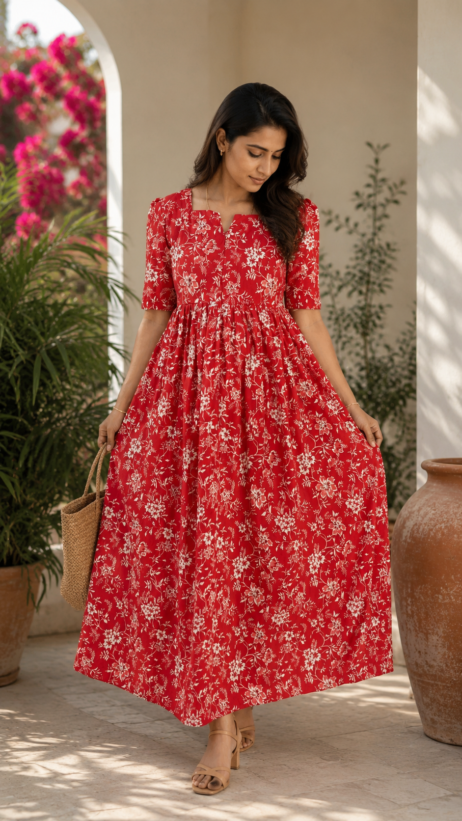 COTTON MAXI 035