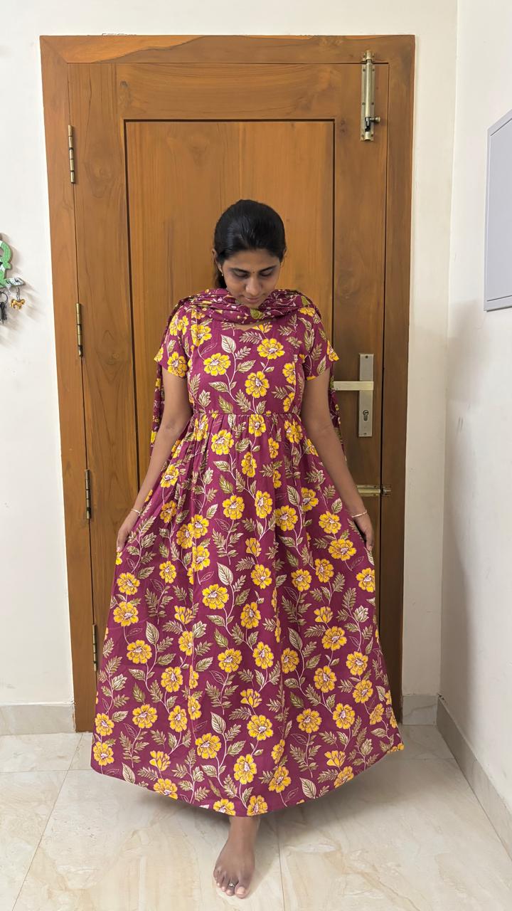 COTTON DUPATTA MAXI 001